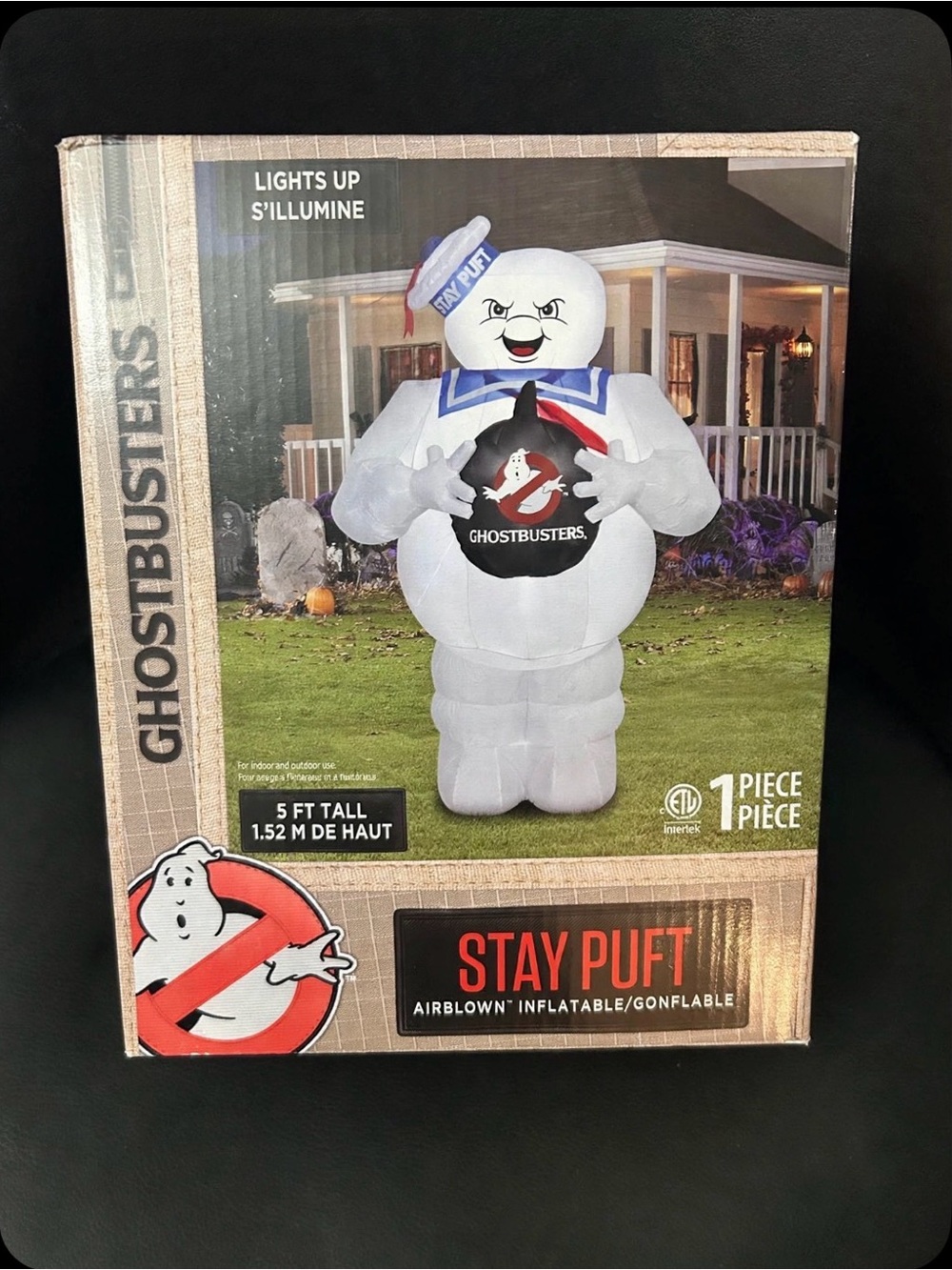 BNIB 🆕 Halloween Inflatable Ghost Busters DEL Decoration - 1.52m high